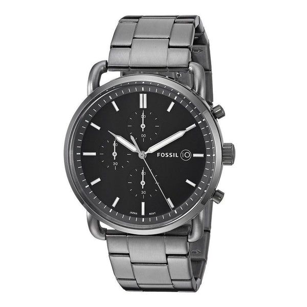 Fossil q men's commuter stainless steel hotsell