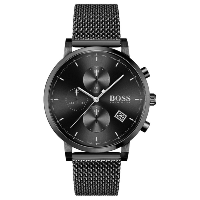 Hugo Boss Integrity 1513813 Chronograph 43mm with Black Mesh - Time Access store
