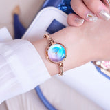 Kimio Rainbow Gradient bracelet watch K6406S