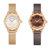 KIMIO K6501S new style made in China female quartz watch mesh Strap water resistant watch activity fancy Leisure watch supplier - Time Access store