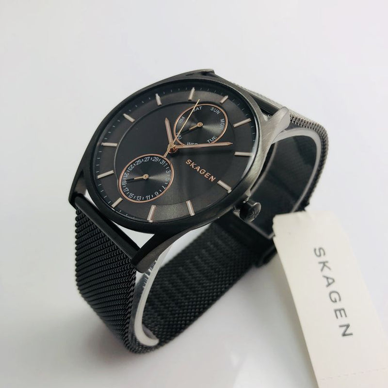 Skagen SKW6180 Men's Holst 40mm Chronograph Stainless - Time Access store