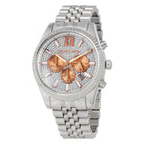 Michael Kors Men's Lexington Silver-Tone Watch MK8515 - Time Access store