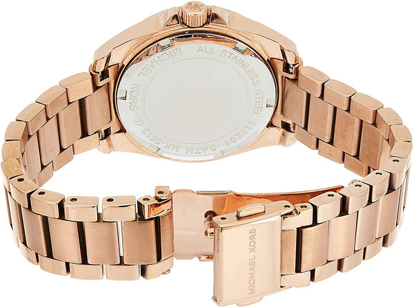 Michael Kors Women's Blair Rose Gold-Tone Watch MK5613 - Time Access store