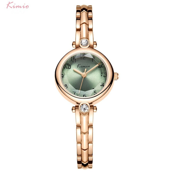 Top Luxury Brand KIMIO K6386S Women Price Excel Watch Japan Quartz Atm Steel Watch - Time Access store